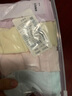 紅豆內褲女純棉抑菌襠女士內褲棉氨中腰三角褲4條裝 組合一170 曬單實拍圖