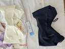 草本初色內(nèi)衣女小胸聚攏無鋼圈山茶花香氛文胸罩 夢境黑 M 【90-110斤】 曬單實拍圖