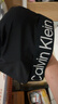 Calvin Klein內(nèi)衣女士美拉德提花ck無(wú)鋼圈輕運(yùn)動(dòng)可抽取墊交叉美背文胸QP3072O UB1-太空黑 M 曬單實(shí)拍圖