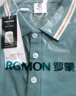 羅蒙（ROMON）冰絲短袖t恤男翻領夏季薄款商務休閑透氣男士polo領半袖體恤衫 藏青+天藍 L (建議體重125-140斤) 曬單實拍圖
