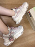 FILAFUSION斐樂潮牌【趙露思同款】女硬糖休閑厚底老爹鞋運動鞋 曬單實拍圖