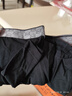 貓人【棉中精品-品質(zhì)無憂】內(nèi)褲男士內(nèi)褲純棉10A全棉抗菌平角短褲4條 曬單實拍圖
