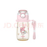 膳魔師（THERMOS）兒童吸管杯PPSU耐高溫出行杯帶刻度杯繩提手三麗鷗學(xué)生上學(xué)杯BBSI 曬單實拍圖