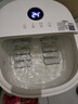 海爾（Haier）足浴盆活氧氣泡自助按摩京東自營(yíng)泡腳桶理療恒溫加熱高深桶拆洗按摩盤(pán)洗腳盆送七夕禮物HQY-J342W 曬單實(shí)拍圖