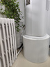 空調(diào)底座加高支架適用通用方圓立式柜機(jī)托架墊高圓臺(tái)防潮木質(zhì)增高 白色 直徑50高40（墻孔40-45CM內(nèi)用） 曬單實(shí)拍圖
