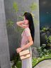 CinvaiKrose高級感包包女包2025年新款斜挎包單肩包小方包生日七夕情人節(jié)禮物 卡其配棕【送女友老婆走心實用】 曬單實拍圖