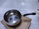 不銹鋼奶鍋煮面煮粥輔食鍋小鍋不粘鍋家用湯鍋牛奶鍋電磁爐通用 20cm無蓋【復(fù)底加厚更耐用】 曬單實(shí)拍圖