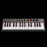 MIDIPLUS便攜式TINY+32鍵迷你小打擊墊電音控制器配重力度編曲MIDI鍵盤 曬單實(shí)拍圖