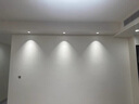 雷士（NVC）LED射燈客廳過道背景嵌入式洗墻小山丘鋁材7瓦三色白杯【蓮華】 曬單實拍圖