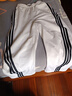 阿迪達斯 （adidas）女款時尚高腰香蕉褲寬松透氣休閑褲直筒運動褲KB4629 A/L 曬單實拍圖
