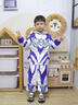 ULTRAMAN奧特曼衣服男童加絨加厚發(fā)光冬裝兒童賽羅男孩冬季套裝蜘蛛俠童裝 【無(wú)限賽羅】（發(fā)光眼鏡胸燈） 120 【建議身高110-120cm】 曬單實(shí)拍圖