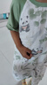 威爾貝魯（WELLBER）男女兒童睡衣春夏紗布薄寶寶睡袍嬰兒睡裙 林間熊貓（短袖） 110 曬單實(shí)拍圖