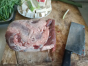 鮮京采 新西蘭原切去骨羊后腿肉4斤 燒烤燉煮食材 羊肉 京東自有品牌 曬單實拍圖