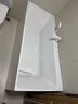 箭牌（ARROW）浴缸家用成人大浴缸 按摩亞克力一體成型浴缸家用成人泡澡缸 1.6m【奢華沖浪按摩缸】 曬單實(shí)拍圖