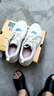 斯凱奇（Skechers）小白鞋厚底減震網(wǎng)布運(yùn)動(dòng)鞋150024 自然色/NAT 38.50  曬單實(shí)拍圖