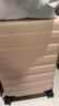 90分?jǐn)U容行李箱20英寸萊茵河大容量旅行箱PC耐磨密碼輕音拉桿箱櫻花粉 曬單實(shí)拍圖