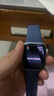 Apple/蘋果 Watch SE 智能手表GPS款40毫米銀色鋁金屬表殼丹寧色運(yùn)動(dòng)型表帶S/M MXF13CH/B 曬單實(shí)拍圖