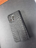 錦灝 iPhone15ProMax手機(jī)套真皮磁吸翻蓋蘋果16Plus精孔鏡頭全包防摔保護(hù)殼16Pro商務(wù)高檔男女頭層牛皮 小鱷魚(yú)紋黑色【頭層牛皮、磁吸翻蓋、全包軟殼】 6.3英寸蘋果16 Pro 曬單實(shí)拍圖