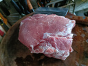 【順豐快遞】豬梅花肉正宗豬肉新鮮梅肉夾心五花肉燒烤食材 黑豬梅花肉5斤 曬單實(shí)拍圖