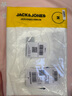 杰克·瓊斯（JACK&JONES）BSQ聯(lián)名男裝T恤簡(jiǎn)約舒適純棉寬松休閑精致刺繡短袖上衣225301137 A06本白色 常規 M （175） 曬單實(shí)拍圖