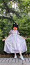 格蒙（GECOMO）女童漢服假發(fā)古風(fēng)頭飾一體兒童節(jié)禮物假發(fā)包古裝造型盤發(fā)墊發(fā)飾 曬單實(shí)拍圖
