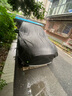 慧舒佳加厚半罩車衣四季通用防曬防雨雪防凍防冰雹加厚半身遮陽罩前檔罩 大版半罩-牛津黑普通款-備注車型 曬單實(shí)拍圖