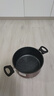 愛仕達(dá)（ASD）湯鍋晶石不粘煮鍋炫彩雙耳小奶鍋燉湯煮面鍋22CM燃?xì)怆姶艩t通用A7 曬單實(shí)拍圖