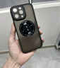 KEKLLE【膚感支點(diǎn)殼】適用iPhone13promax手機(jī)殼 蘋果13promax保護(hù)套磨砂抗指紋360°磁吸支架 午夜黑 曬單實(shí)拍圖