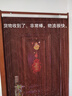 葫蘆門(mén)簾客廳隔斷珠簾水晶流蘇簾裝飾隔斷掛簾子臥室屏風(fēng)簾免打孔 咖啡色 下單 80寬1.8米高1.0間距80條（隔斷用 曬單實(shí)拍圖