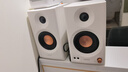 漫步者（EDIFIER）MR3BT無(wú)線(xiàn)藍(lán)牙音箱2.0 高保真HIFI音質(zhì) 電腦電視音響 桌面音響 白色 禮物 曬單實(shí)拍圖