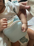 鑫郝 嬰幼兒童注水熱水袋暖肚子二月鬧熱敷暖水腰袋神器 緩解腸脹氣 小號(hào)/淡藍(lán)純色0-6個(gè)月使用 曬單實(shí)拍圖