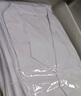 樂優(yōu)佰易 短袖白大褂 標準款XL碼 男女學生化學實驗工作服 曬單實拍圖