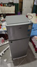奧克斯小冰箱家用小型迷你冷藏冷凍兩用出租房宿舍用節能省電寢室辦公室電冰箱 【升級凈化去味】70A186DW銀【節能省電】 曬單實(shí)拍圖