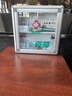 呈愛(ài)安全藥箱壁掛式帶鎖掛墻學(xué)校園工廠(chǎng)企業(yè)公司工地應急藥品箱急救箱 中號2格（D022） 曬單實(shí)拍圖