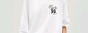 森馬（Semir）長(cháng)袖T恤女秋季蕾絲一字領(lǐng)純棉oversize印花2025上衣10A525101005 曬單實(shí)拍圖