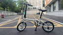 大行（DAHON）KT610折疊自行車16英寸單速男女學(xué)生上班上學(xué)城市通勤單車 白色 曬單實(shí)拍圖
