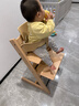 Stokke 成長(cháng)椅Tripp Trapp寶寶餐椅多功能兒童餐椅家用餐桌椅嬰兒餐椅 【現貨搶先購】TT三件套-天然色 曬單實(shí)拍圖