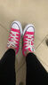 匡威（Converse）官方 All Star男女低幫帆布鞋西瓜紅玫紅色A06569C A06569C 36 曬單實(shí)拍圖