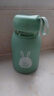 【京東物流送貨上門(mén)】萌萌兔卡通水杯女牛奶玻璃杯創(chuàng  )意便攜杯子 綠色萌萌兔 330ml 1只 曬單實(shí)拍圖