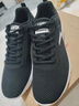安踏男鞋2026春夏季新款運動(dòng)鞋軟底網(wǎng)面透氣防滑跑鞋皮面防水跑步鞋 (網(wǎng)面)安踏白/黑-2 41 曬單實(shí)拍圖