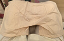 全棉時(shí)代孕婦三分安全褲防走光7A抗菌超薄涼感高彈打底褲 淺杏膚 XL/170(建議體重128~150斤內穿) 曬單實(shí)拍圖