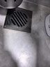 潛水艇（Submarine）衛(wèi)生間浴室二合一洗衣機地漏防臭防蟲防溢水防返水加厚304不銹鋼 洗衣機地漏【雙排水】啞銀 50/75管徑 曬單實拍圖