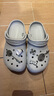 卡駱馳（crocs）檀健次同款洞洞鞋男女鞋涼拖拖鞋沙灘涼鞋 10001-1FT M8W10 曬單實拍圖
