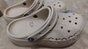 卡駱馳crocs卡駱馳貝雅云彩女士洞洞鞋|208186 冬日白-11S 37/38(240mm) 曬單實拍圖