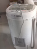小天鵝脫水機甩干機家用小型甩干桶脫干機單脫水桶迷你租房大容量 7.5公斤：加厚款/三年電機保 曬單實(shí)拍圖