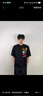 凱普蒂美式高街潮牌徽章刺繡純棉短袖T恤男女夏季寬松設(shè)計(jì)感情侶上衣 黑色【刺繡款】 XL 曬單實(shí)拍圖