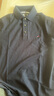 TOMMY HILFIGER【輕系列】夏季男裝撞色鑲邊翻領(lǐng)POLO/珠地棉商務(wù)修身純色短袖T恤 【修身款】深海藏青CJM S （推薦：120-130斤） 曬單實(shí)拍圖