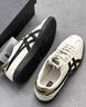 Onitsuka Tiger鬼塚虎男女款復(fù)古德訓(xùn)鞋輕便透氣運動休閑板鞋TOKUTEN 1183B938 白色/黑色 41.5 曬單實拍圖