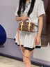 古士旗法國包包女包2025新款單肩包女士手提斜挎包七夕情人節(jié)禮物送女友 咖啡色【Coffee】 曬單實拍圖