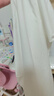 歐莎（OSA）白色圓領(lǐng)短袖t恤女夏季新款薄款正肩體恤百搭上衣潮 白色 L 曬單實(shí)拍圖